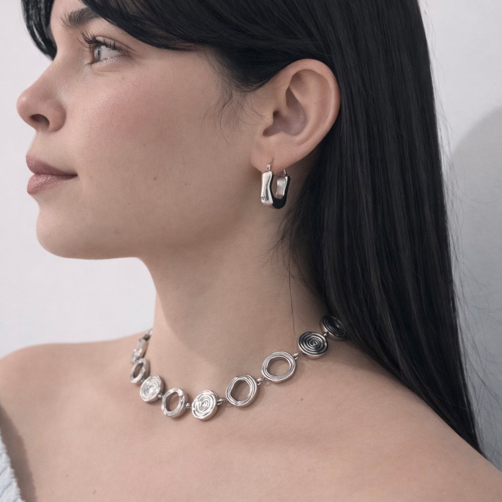 PENDIENTES MALA MÍA PLATA