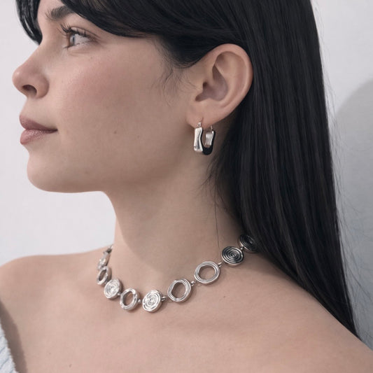 PENDIENTES MALA MÍA PLATA