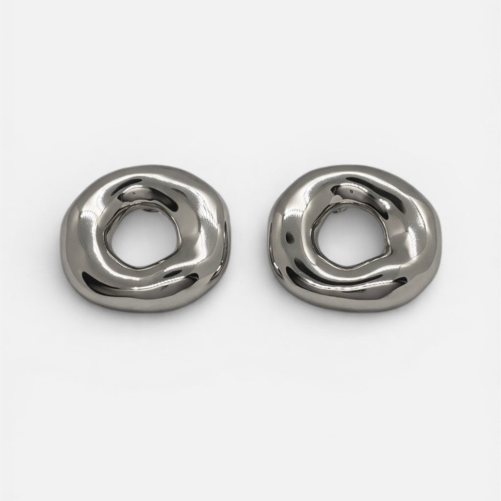 PENDIENTES RUGE PLATA