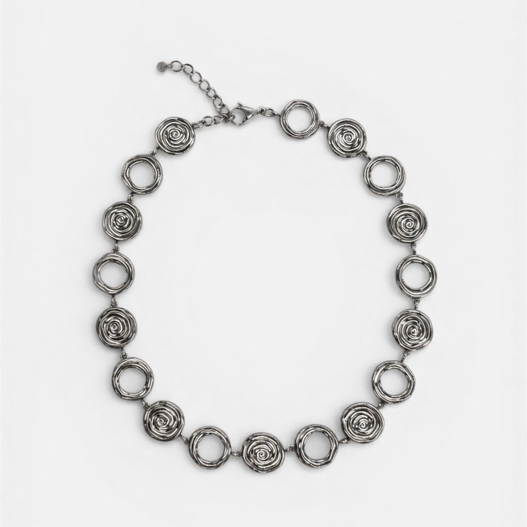 COLLAR FURIA PLATA