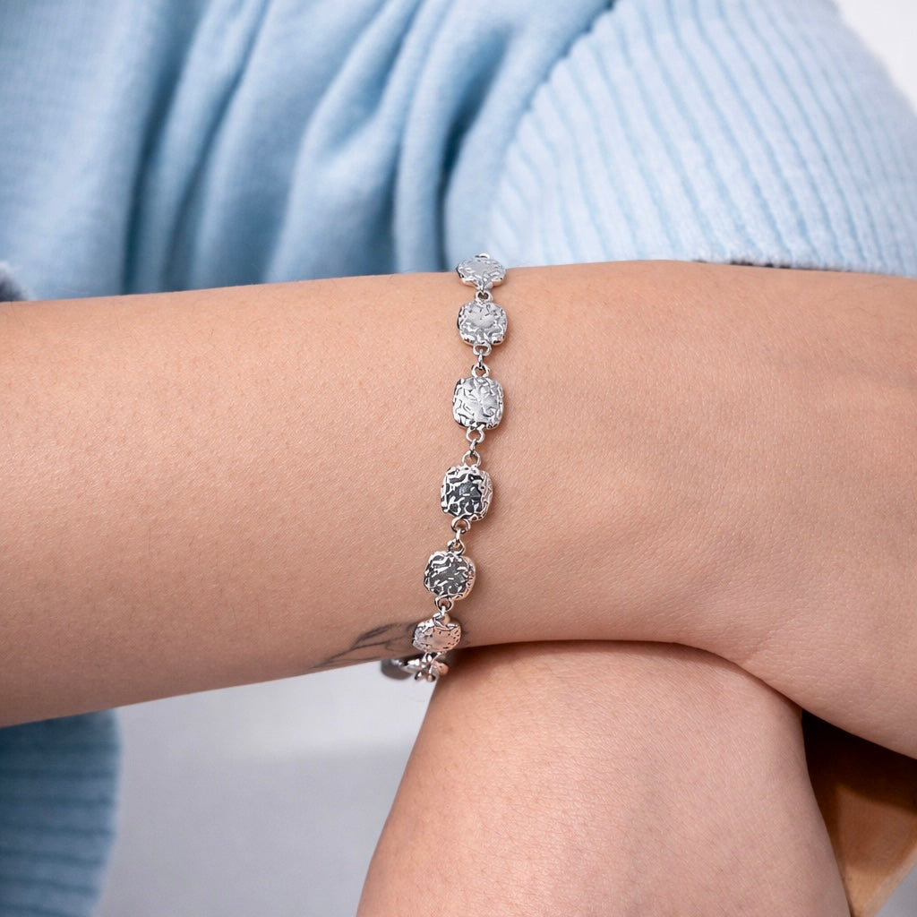 PULSERA GAIA PLATA