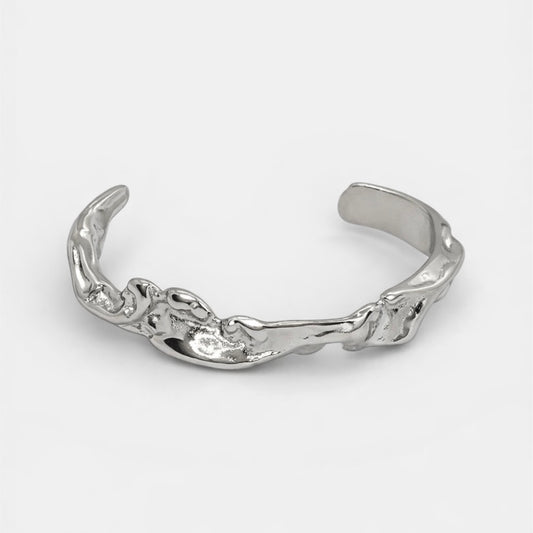 BRAZALETE GARRA PLATA