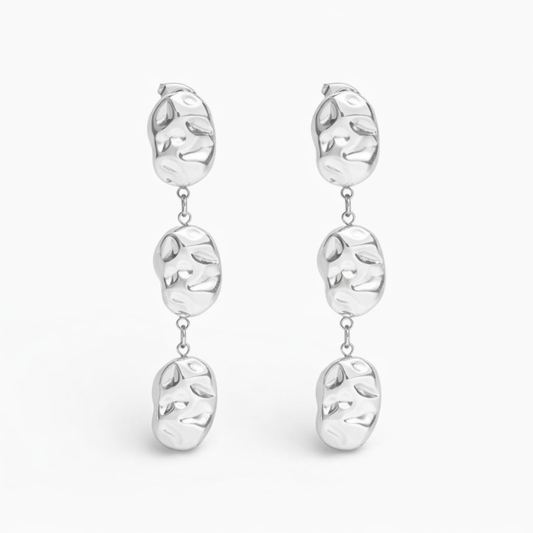 PENDIENTES KALMA PLATA